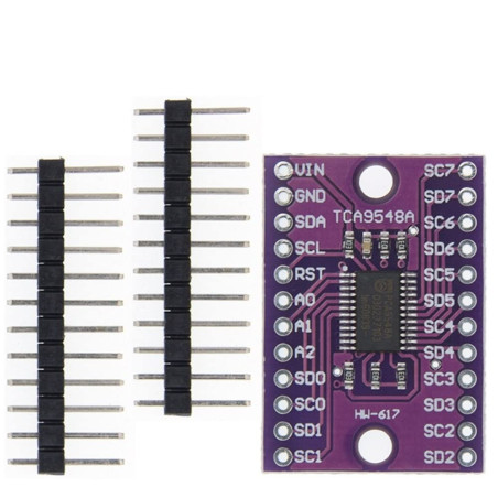 DollaTek Carte d'extension de multiplexeur d'IIC de TCA9548A I2C Carte d'expansion de 8 canaux