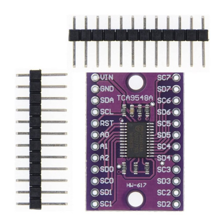 DollaTek Carte d'extension de multiplexeur d'IIC de TCA9548A I2C Carte d'expansion de 8 canaux