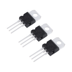 Puce IC stabilisatrice de tension, vente en gros 10 pcs/Lot L7805 LM7805 7805 régulateur de tension + 5 V 1.5A nouveau