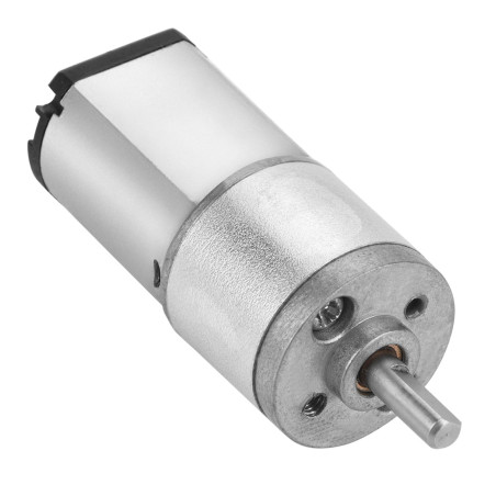 Moteur à engrenages électrique 6V/12V 16GA030 10mm Arbre Moteur pour Serrure Électronique Voiture (12V 30RPM)