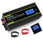 NOVOPAL Convertisseur Pur Sinus 3000W- Onduleur Convertisseur 24V 220V 230V avec télécommande et Dual AC Prises et écran LCD,pou NOVOPAL Convertisseur Pur Sinus 3000W- Onduleur Convertisseur 24V 220V 230V avec télécommande et Dual AC Prises et écran LCD,pou