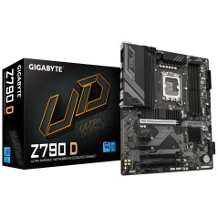 GIGABYTE Z790 D Carte Mère - Prend en Charge Les processeurs Intel Core de 14e génération, VRM numérique 12+1+1 Phases, jusqu'à
