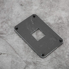 AM4 Backplate,CPU Heatsink Bracket Backplane Back Sheet Iron Plate pour AM4