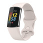 Wownadu Bracelets Compatible pour Fitbit Charge 5 / Charge 6 Bracelet de Rechange Band Blanc pour Femme Homme Silicone Sport Str Wownadu Bracelets Compatible pour Fitbit Charge 5 / Charge 6 Bracelet de Rechange Band Blanc pour Femme Homme Silicone Sport Str