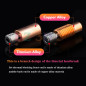 BZ 3D Sidewinder X1 Bi-metal Heatbreak Bimétallique Titane+Cuivre Tout métal Heatbreak pour Sidewinder X1 X2 Heatbreak,Kraken Ch BZ 3D Sidewinder X1 Bi-metal Heatbreak Bimétallique Titane+Cuivre Tout métal Heatbreak pour Sidewinder X1 X2 Heatbreak,Kraken Ch