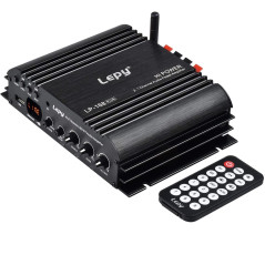 DollaTek LEPY LP-168 Plus Bluetooth 2.1 Chaîne IR 2X 45W 1x 68W Hi-FI Amplificateur de Voiture stéréo numérique Audio USB MP3 MP