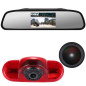 Lumière de Frein de Voiture Caméra de recul Aide au stationnement+4.3" LCD Retroviseur Remplacement pour Opel Vivaro Surf Concep