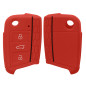 kwmobile Coque clé de Voiture Compatible avec VW Golf 7 MK7 3-Bouton Accessoire clé Voiture - Protection étui Souple en Silicone kwmobile Coque clé de Voiture Compatible avec VW Golf 7 MK7 3-Bouton Accessoire clé Voiture - Protection étui Souple en Silicone