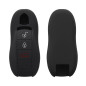 kwmobile Accessoire clé de Voiture Compatible avec Porsche (Keyless Uniquement) 3-Bouton - Coque en Silicone Souple pour Clef de kwmobile Accessoire clé de Voiture Compatible avec Porsche (Keyless Uniquement) 3-Bouton - Coque en Silicone Souple pour Clef de