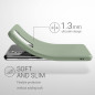 kwmobile Housse Compatible avec Samsung Galaxy S21 Coque - Housse de téléphone Protection Souple en Silicone - Vert Gris kwmobile Housse Compatible avec Samsung Galaxy S21 Coque - Housse de téléphone Protection Souple en Silicone - Vert Gris