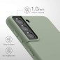 kwmobile Housse Compatible avec Samsung Galaxy S21 Coque - Housse de téléphone Protection Souple en Silicone - Vert Gris kwmobile Housse Compatible avec Samsung Galaxy S21 Coque - Housse de téléphone Protection Souple en Silicone - Vert Gris