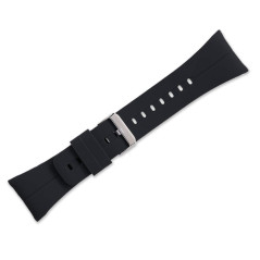 kwmobile Bracelet compatible avec Polar M400 / M430 bracelet - Bracelet de rechange pour fitness tracker en TPU - noir