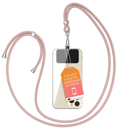 EAZY CASE Chaîne Universelle pour téléphone Portable adaptée à Tous Les Smartphones Tour de Cou Housse avec Cordon Sangle pour t