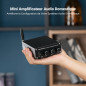 Fosi Audio BT20A Amplificateur Audio Bluetooth, 100W x2 Ampli HiFi Stéréo 2 Canaux, Classe D Amp TPA3116 Intégré Ampli de Puissa Fosi Audio BT20A Amplificateur Audio Bluetooth, 100W x2 Ampli HiFi Stéréo 2 Canaux, Classe D Amp TPA3116 Intégré Ampli de Puissa