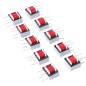 Walfront 10pcs Transformateur Audio 600 Ohm 1:1 EI14 Walfront 10pcs Transformateur Audio 600 Ohm 1:1 EI14