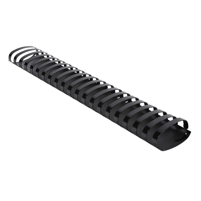Exacompta - Réf. 75901E - Boîte de 50 reliures spirales en PVC noir 45 mm - permet de relier 300 à 410 feuilles de 80 g format A Exacompta - Réf. 75901E - Boîte de 50 reliures spirales en PVC noir 45 mm - permet de relier 300 à 410 feuilles de 80 g format A