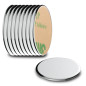 ECENCE Aimants en néodyme 10 Aimants frigo circulaires adhésifs - 22x1mm - Revêtement haut de gamme NiCuNi, Aimant puissant auto ECENCE Aimants en néodyme 10 Aimants frigo circulaires adhésifs - 22x1mm - Revêtement haut de gamme NiCuNi, Aimant puissant auto