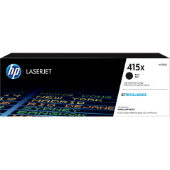 HP 415X W2030X, Cartouche de toner Noir grande capacité Authentique pour imprimantes HP LaserJet Pro M454/M479