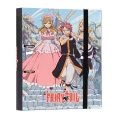 Grupo Erik - Classeur A4 2 Anneaux - Fairy Tail, Classeur Rigide 2 Anneaux, Format 27 x 32 cm, Fournitures Scolaires, Organiseur