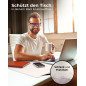 MYMIND® Sous-main [Antidérapant] 80x40cm - Premium PU-Leather XXL Mauspad - Sous-main pour Homeoffice - Tapis de bureau imperméa