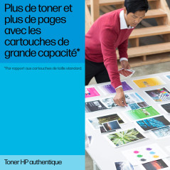 HP Cartouche de toner 415X, W2032X, Original, Compatible avec HP LaserJet Pro M454dn, M454dw, M479dw, M479fdn, M479fdw et M479fn