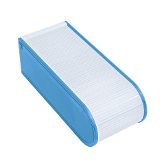 Wedo - 2508003 - Trieur de cartes A8 - bleu