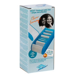 Wedo - 2508003 - Trieur de cartes A8 - bleu