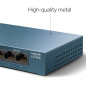 TP-Link Switch Gigabit 8 Ports RJ45 (LS108G) Métal 10/100/1000 Mbps, Switch Ethernet idéal pour étendre Le réseau câblé pour Les TP-Link Switch Gigabit 8 Ports RJ45 (LS108G) Métal 10/100/1000 Mbps, Switch Ethernet idéal pour étendre Le réseau câblé pour Les