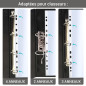 Waytex 931307 Pochettes Perforées A4 Transparentes Lisses 70 microns - Paquet de 100 Waytex 931307 Pochettes Perforées A4 Transparentes Lisses 70 microns - Paquet de 100