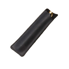Daimay Cheval fou Étui à stylo en cuir Fontaine à la main Pochette de protection Couverture de manche pour Stylo à bille, stylet