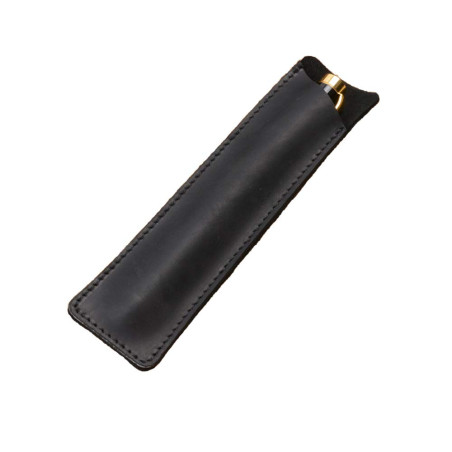 Daimay Cheval fou Étui à stylo en cuir Fontaine à la main Pochette de protection Couverture de manche pour Stylo à bille, stylet