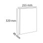 Exacompta - réf. 51383E - Carton de 10 classeurs rembordés PP - 4 anneaux ronds diamètre 25 mm - Dos 40 mm - Dimensions extérieu Exacompta - réf. 51383E - Carton de 10 classeurs rembordés PP - 4 anneaux ronds diamètre 25 mm - Dos 40 mm - Dimensions extérieu