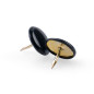 Sax punaises, noir, diamètre de la tête 10mm, en métal, avec enrobage plastique, dans une boîte de rangement pratique, aspect st Sax punaises, noir, diamètre de la tête 10mm, en métal, avec enrobage plastique, dans une boîte de rangement pratique, aspect st