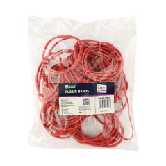 D.RECT Bande Élastique 1.5x3mm 1/2 Circonférence 80mm | Bandes Élastiques pour le Ménage, le Travail, le Bureau | Réutilisable,