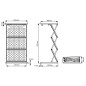 DISPLAY SALES - Présentoir Porte-brochures Noir avec Plateau en Bois | Porte-brochure Pliable en métal avec 6 Compartiments de R DISPLAY SALES - Présentoir Porte-brochures Noir avec Plateau en Bois | Porte-brochure Pliable en métal avec 6 Compartiments de R