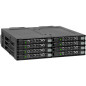 Icy Dock Backplane Cage, Rack Mobile Robuste, boîtier de Rack Tout en métal Hot Swap pour 8 SSD Or HDD de 2,5" SATA/SAS dans 1 B Icy Dock Backplane Cage, Rack Mobile Robuste, boîtier de Rack Tout en métal Hot Swap pour 8 SSD Or HDD de 2,5" SATA/SAS dans 1 B