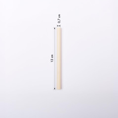 Herbin 35800T - Un paquet de 6 batons de cire pour nettoyage de votre pistolet à cire ,, ivoire