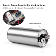 DollaTek 25uF CBB65 Moteur à condensateur fonctionnant pour climatiseur 450VAC SH 40/70/21 50 / 60Hz