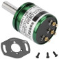 Jadeshay Capteur Hall Rotatif, Capteur d'angle de Hall Rotatif 0-360 Degrés Résolution 0.088 ° Cercle Complet 12Bits Jadeshay Capteur Hall Rotatif, Capteur d'angle de Hall Rotatif 0-360 Degrés Résolution 0.088 ° Cercle Complet 12Bits
