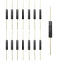 GTIWUNG 15 Pièces Interrupteur Reed, Reed Ouvert Interrupteur, Interrupteur Magnétique à Induction 2.5mm * 14mm, Reed Commutateu GTIWUNG 15 Pièces Interrupteur Reed, Reed Ouvert Interrupteur, Interrupteur Magnétique à Induction 2.5mm * 14mm, Reed Commutateu