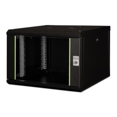 DIGITUS Armoire réseau – rack 19 pouces – 7U – montage mural – profondeur 600 mm – capacité de charge 100 kg – série Unique – no