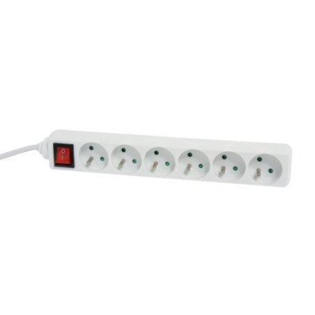 Rallonge électrique | Prolongateur électrique | Rallonge prise | Rallonge prise électrique | DEBFLEX MultIPle Bloc Electrique 6