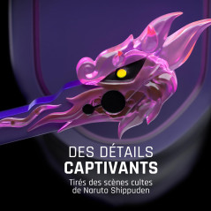 Lexip x Tsume - Casque Naruto Shippuden Sasuke - Prise Audio USB C - Commandes de contrôle du Volume et du Micro intégrées - Mic