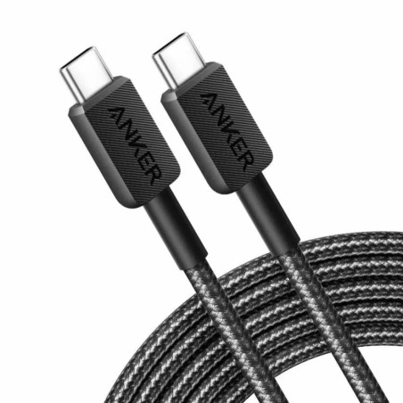 Anker Cable Trenzado de USB-C a USB-C 1.8m 60W Negro