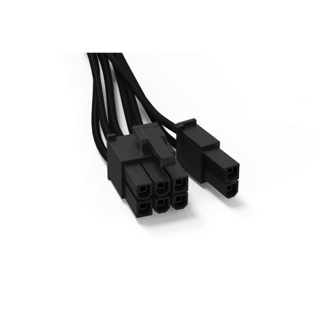 be quiet! Power Cable CP-6610, câble PCIe 6+2 broches, gainé individuellement, longueur 600 mm, extension haut de gamme pour BQ