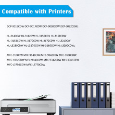 TOPRINT WT-220CL WT-223CL WT220CL WT223CL Bac de Récupération de Toner Compatible avec HL-3140CW 3170CDW L3210CW L3230CDW L3270C