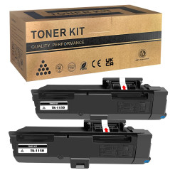 TOPRINT Cartouches de Toner Compatibles Kit Toner TK1150 TK-1150 TK 1150 3000 Pages 2 Noir 1T02RT0NL0 pour Imprimante Kyocera EC
