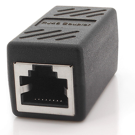 1aTTack.de Cat.6A Câble réseau Connecteur de câble Adaptateur RJ45 Compatible avec Cat5 Cat6 Cat7 Cat8 2 pièces