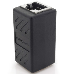 1aTTack.de Cat.6A Câble réseau Connecteur de câble Adaptateur RJ45 Compatible avec Cat5 Cat6 Cat7 Cat8 2 pièces