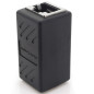1aTTack.de Cat.6A Câble réseau Connecteur de câble Adaptateur RJ45 Compatible avec Cat5 Cat6 Cat7 Cat8 2 pièces
